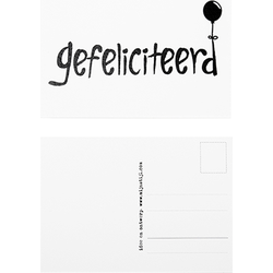 Mijn Stijl - Kaart Gefeliciteerd