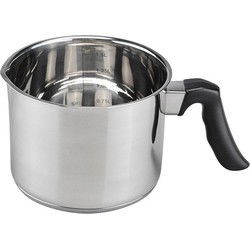 Cosy & Trendy Melkpannetje - 16 x 7,5 cm - RVS - steelpan - 1,5 liter - Steelpannen
