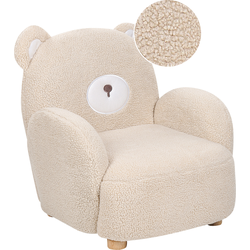 Beliani BOO - Kinderstoel-Beige-Nepbont