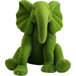 Decofiguur Elephant Dots Green 18cm