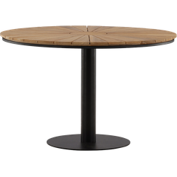 Marien ronde tuintafel bruin - Ø 120 cm