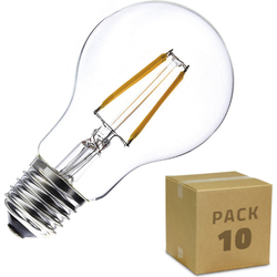 10 pack – Gloeidraad Led lamp E27 – HELDER WIT 4000K – 4500K