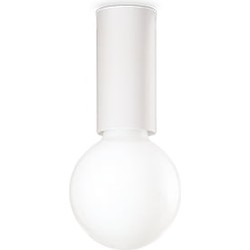 Minimalistische Ideal Lux Petit Plafondlamp - Wit Metaal - E27 Fitting - Moderne Verlichting