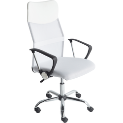 DESIGN - Bureaustoel - Wit - Mesh
