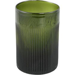 PTMD Vaas Alphaba - 18x18x27 cm - Glas - Groen