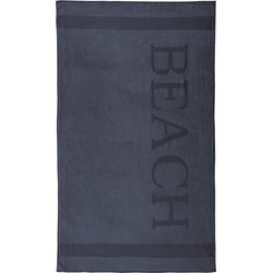 Beach Strandlaken Antraciet (100x200 cm)