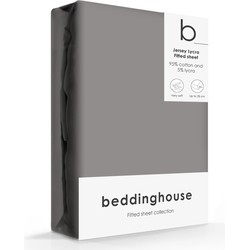 Beddinghouse Jersey-Lycra Hoeslaken Warm Grey-70/80 x 200/220 cm