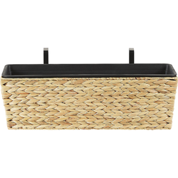 Beliani KAWALA - Plantenbak voor buiten-Beige-Waterhyacinth