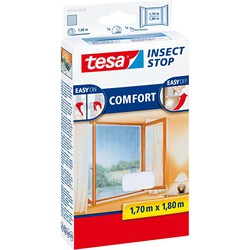 2x Tesa vliegenhor/insectenhor wit 1,7 x 1,8 meter - Raamhorren