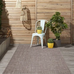 Caprenia Buitenkleed Bruin vloerkleed - Indoor & Outdoor - 80 X 150 CM