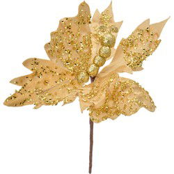 Clayre & Eef Decoratie Tak Beige Synthetisch