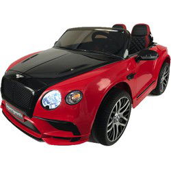 Bentley Supersports, 2-zits elektrische kinderauto, rubberen banden en meer