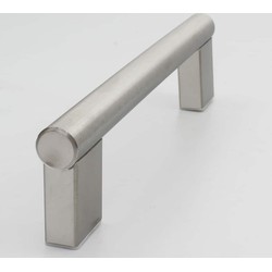 Deurgreep Tjarco - staal - 128 mm - Modern - Handgreep - Kastgreep - Ladegreep