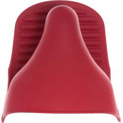 Secret de Gourmet Siliconen ovenwant/ovenhandschoen - rood - Ovenwanten