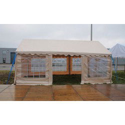 Classic Plus Partytent PVC 4x6x2 mtr in Beige