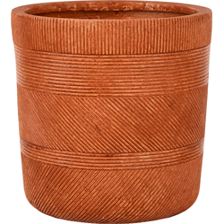 VOULA - Bloempot - Goudbruin - Goudbruin - Kleivezels