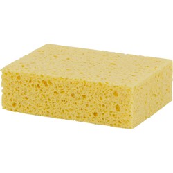 Schoonmaak spons - 11 x 8 cm - viscose - schoonmaak artikelen - Sponzen