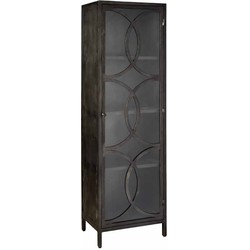 Tower living Stelvio metal cabinet 1 dr. - 55,5x185x40