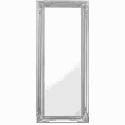 BELLAC - Wandspiegel - Zilver  - Synthetisch materiaal