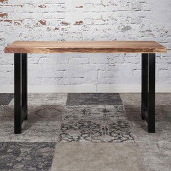 Bartafel Boomstam Acaciahout - Naturel - Rechthoek - 150cm