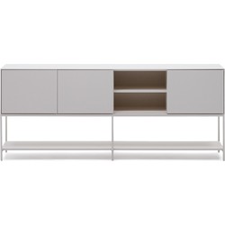 Kave Home - Vedrana-dressoir met 3 deuren witgelakt MDF 195 x 80 cm