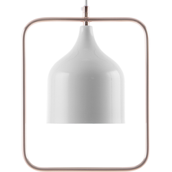 Beliani MAVONE - Hanglamp-Wit-Metaal