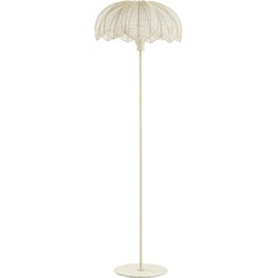 Light & Living - vloerlamp - Espelo - beige - metaal - schemerlamp - E27 - 8055943