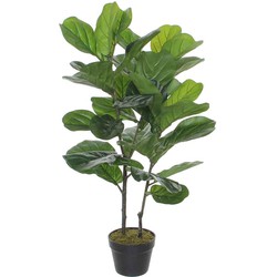 Mica Decorations ficus lyrata in plastic pot maat in cm: 100 x 65