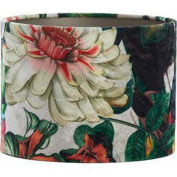 Lampenkap Dahlia - Groen - 25x25x18cm