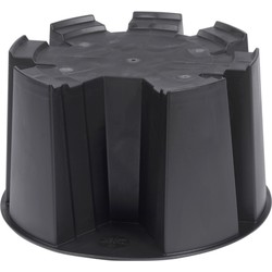 Ständer für Regentonne schwarz H31,5x Durchm. 53cm - Nature