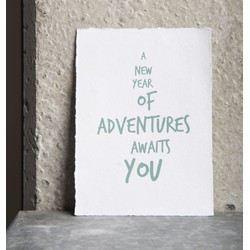 Wish Cards With Envelope - Adventures