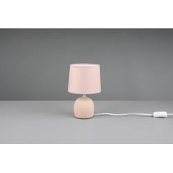 Moderne Tafellamp  Malu - Kunststof - Bruin
