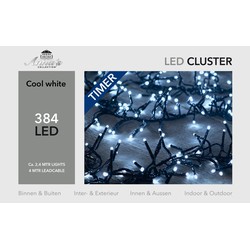 Clusterverlichting 384 LED s wit