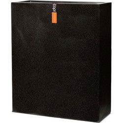 Vaas envelop zwart 88 x 36 x 100 cm
