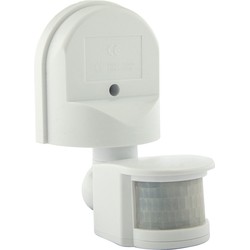 Groenovatie LED PIR Bewegingsmelder/Sensor Opbouw Kantelbaar, Waterdicht IP44, Wit