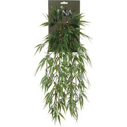 Louis Maes kunstplanten - Bamboe - groen - hangende takken bos van 158 cm - Kunstplanten
