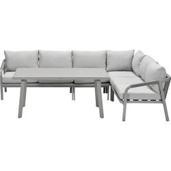 Garden Impressions Tarera lounge dining set 5-delig R - taupe