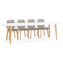 Design eettafel ESKIMO wit