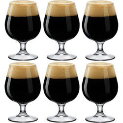 Bormioli Rocco Bierglazen/bierbokalen - 6x - 500 ml - speciaalbier - Bierglazen