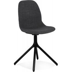 PAVONIS design stoel 45x485x82 cm Grijs