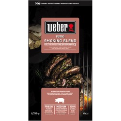 3 stuks - Houtsnipper melange 0.7 kg Pork Wood chips blend - Weber