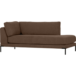 vtwonen Couple Lounge Element - Polyester - Bruin - 89x100x200