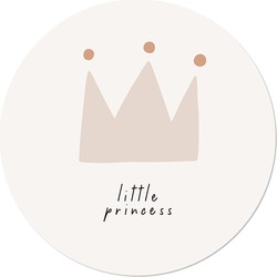 Muurcirkel Boho Little Princess