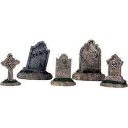 Tombstones set of 5