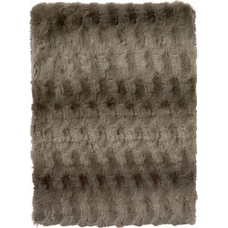 Dutch Decor TOMY - Plaid taupe 130x180 cm