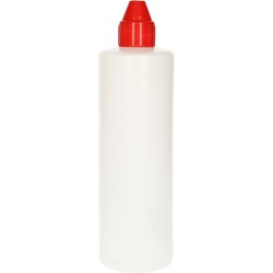 Plasticforte Doseerfles - kunststof - transparant - 500 ml - Maatbekers