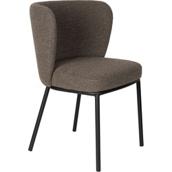 Housecraft Living Guus Eetkamerstoelen Bruin - Set van 2