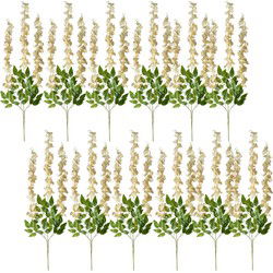 Clayre & Eef Kunstbloemen Set van 12 Geel Kunststof