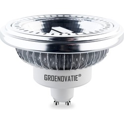 Groenovatie GU10 AR111 LED Spot COB 12W 15D Warm Wit Dimbaar