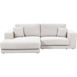 Beliani LOFOTEN - Hoekbank-Wit-Polyester